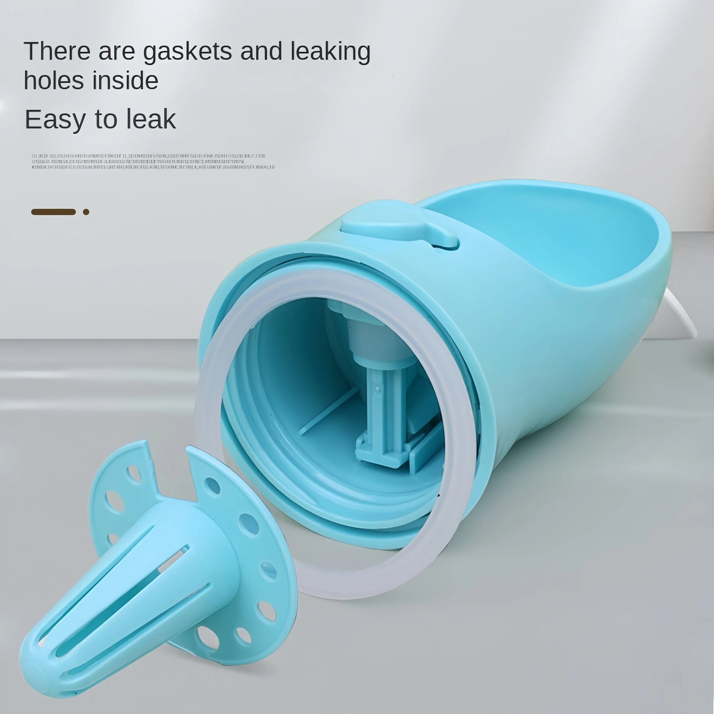 Portable travel water bottle and food container