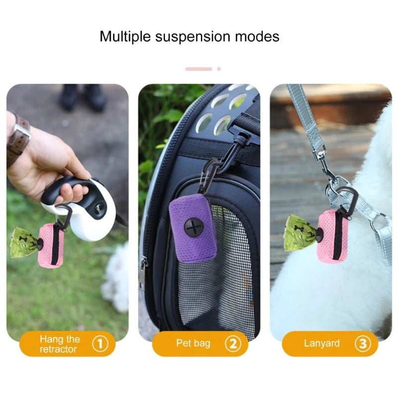 Paws on the Go™ Waste Bag Dispenser & Leash Clip