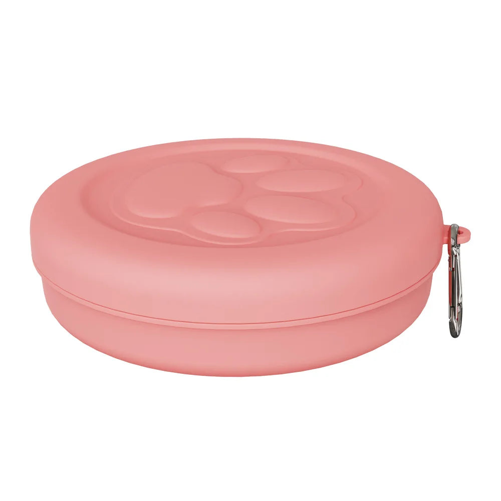 2-in-1 portable travel pet bowl for dogs and cats !