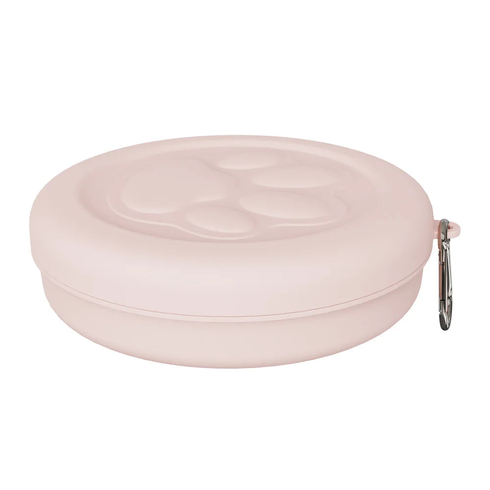 2-in-1 portable travel pet bowl for dogs and cats !