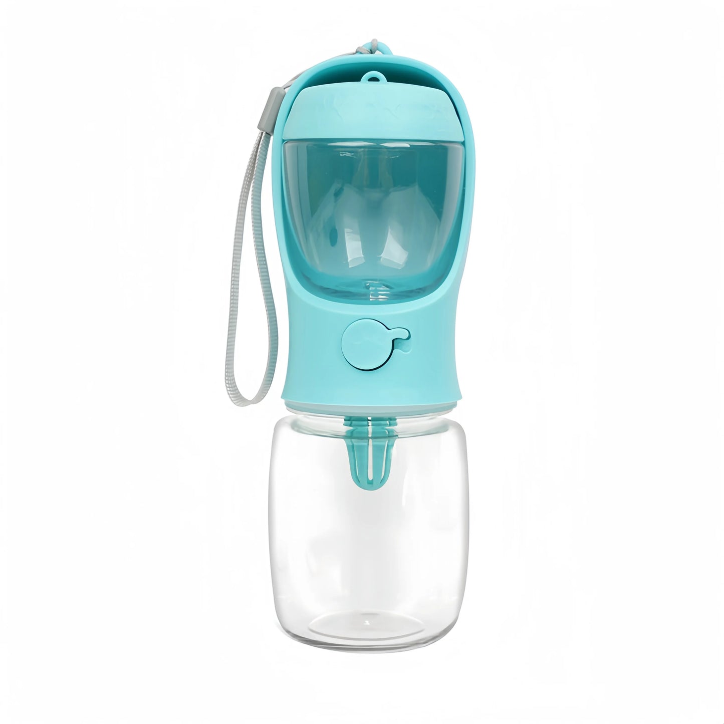 Portable travel water bottle and food container