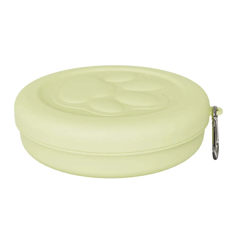 2-in-1 portable travel pet bowl for dogs and cats !